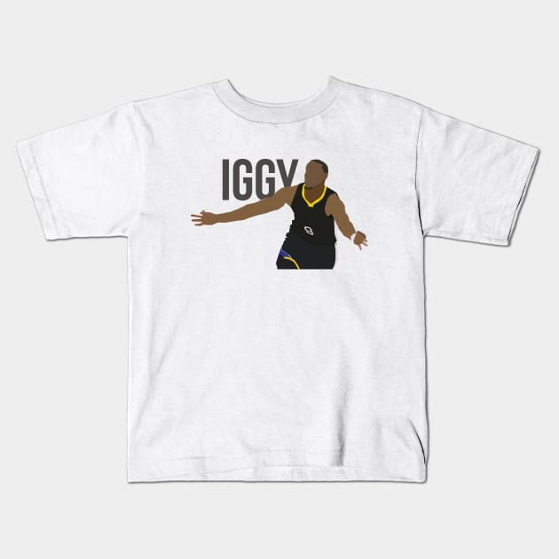 Andre Iguodala - IGGY Kids T-Shirt by xavierjfong